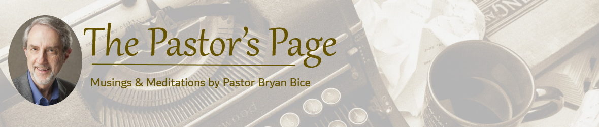The Pastor’s Page